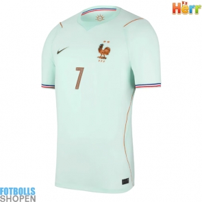 Billiga Frankrike Ousmane Dembele #7 Bortatröja VM 2026 Kortärmad